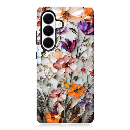 For Galaxy S26+ 5G Colorful Romantic Art Floral Phone Case - Colorful Flowers - EDA009822201E