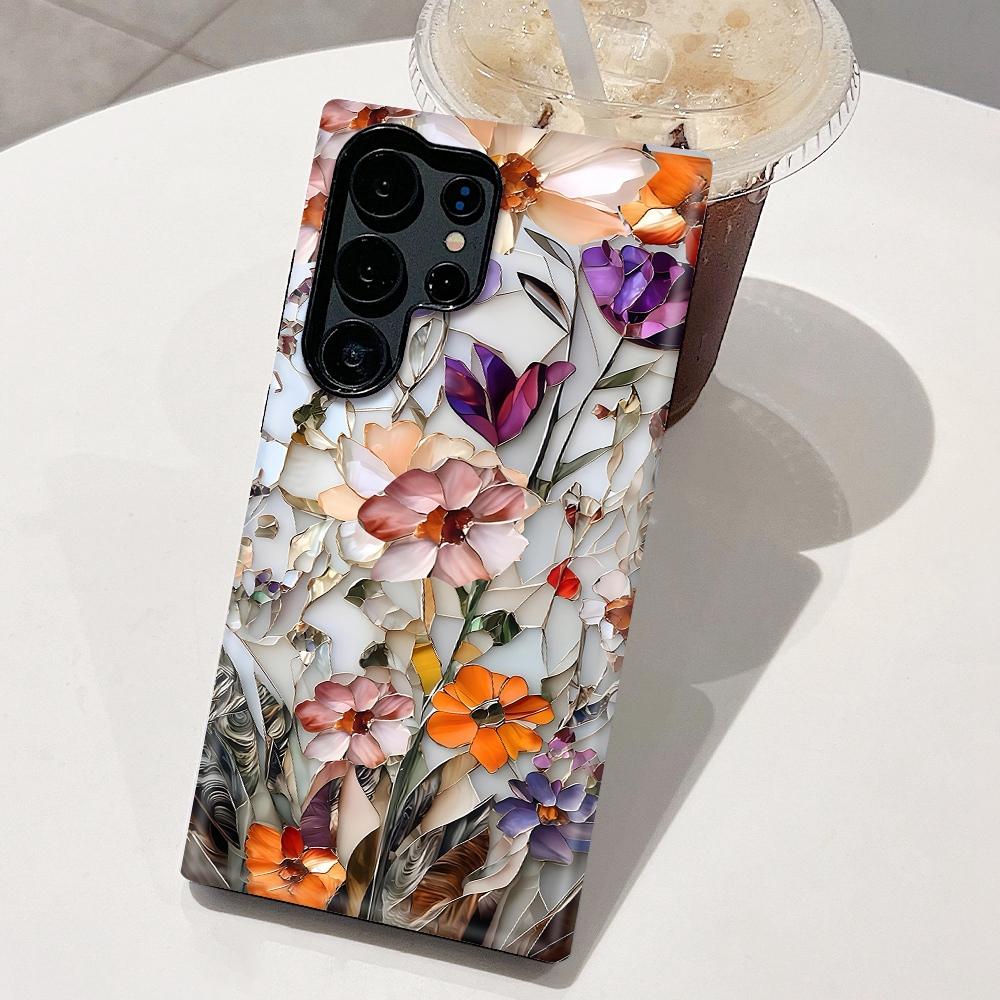 For Galaxy S26+ 5G Colorful Romantic Art Floral Phone Case - Colorful Flowers - EDA009822201E