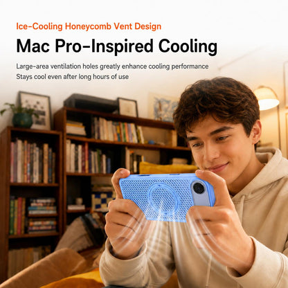 For iPhone Air Ice Feeling Cooling Magnetic Shockproof Phone Case - White - EDA009845717C