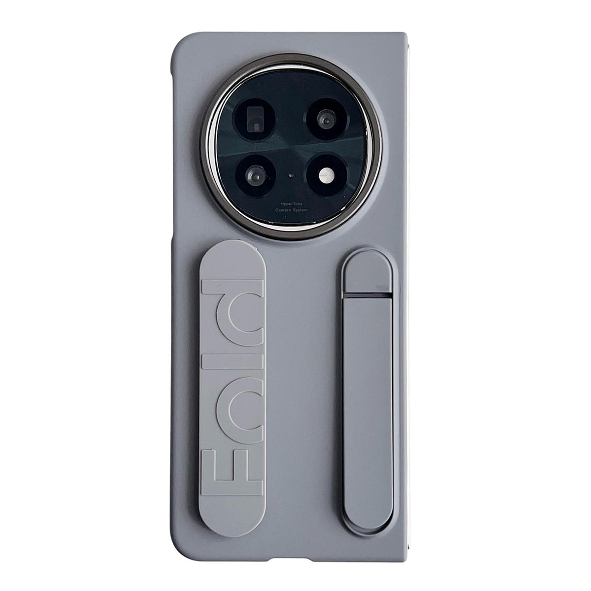 For OPPO Find N5 Star Pattern Wristband Holder Phone Case - Grey - EDA009850401D