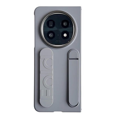 For OPPO Find N5 Star Pattern Wristband Holder Phone Case - Grey - EDA009850401D