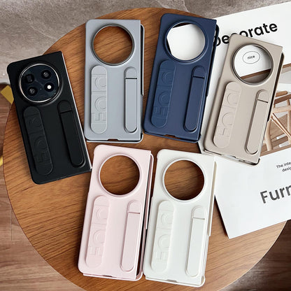 For OPPO Find N5 Star Pattern Wristband Holder Phone Case - Titanium Gray - EDA009850401F