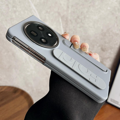 For OPPO Find N5 Star Pattern Wristband Holder Phone Case - Titanium Gray - EDA009850401F