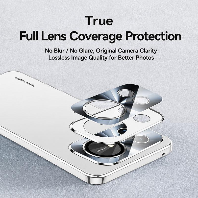 For Huawei nova 16 AG Frosted Electroplating Acrylic Phone Case - Silver White - EDA009851603B