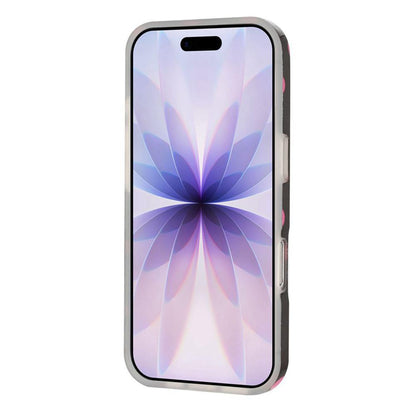 For iPhone 17 Pro Max Full Coverage IMD Printed Retro Large Dots Pattern TPU Phone Case - Black - EDA009866503D