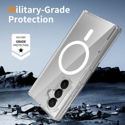 For Galaxy Z Fold8 Ultra 5G Scratch-proof Transparent Magnetic Phone Case with Hinge Cover - Default - EDA009868402