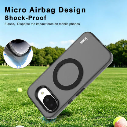 For Google Pixel 10a imak Candy Series Magnetic Shockproof Phone Case - Black - EDA009874401A
