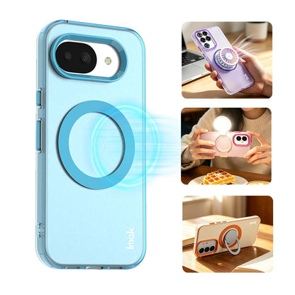 For Google Pixel 10a imak Candy Series Magnetic Shockproof Phone Case - Blue - EDA009874401B