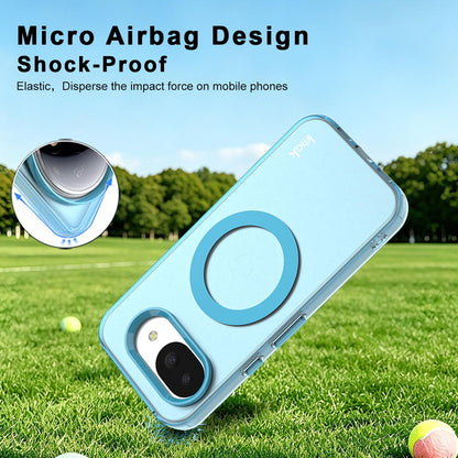 For Google Pixel 10a imak Candy Series Magnetic Shockproof Phone Case - Blue - EDA009874401B