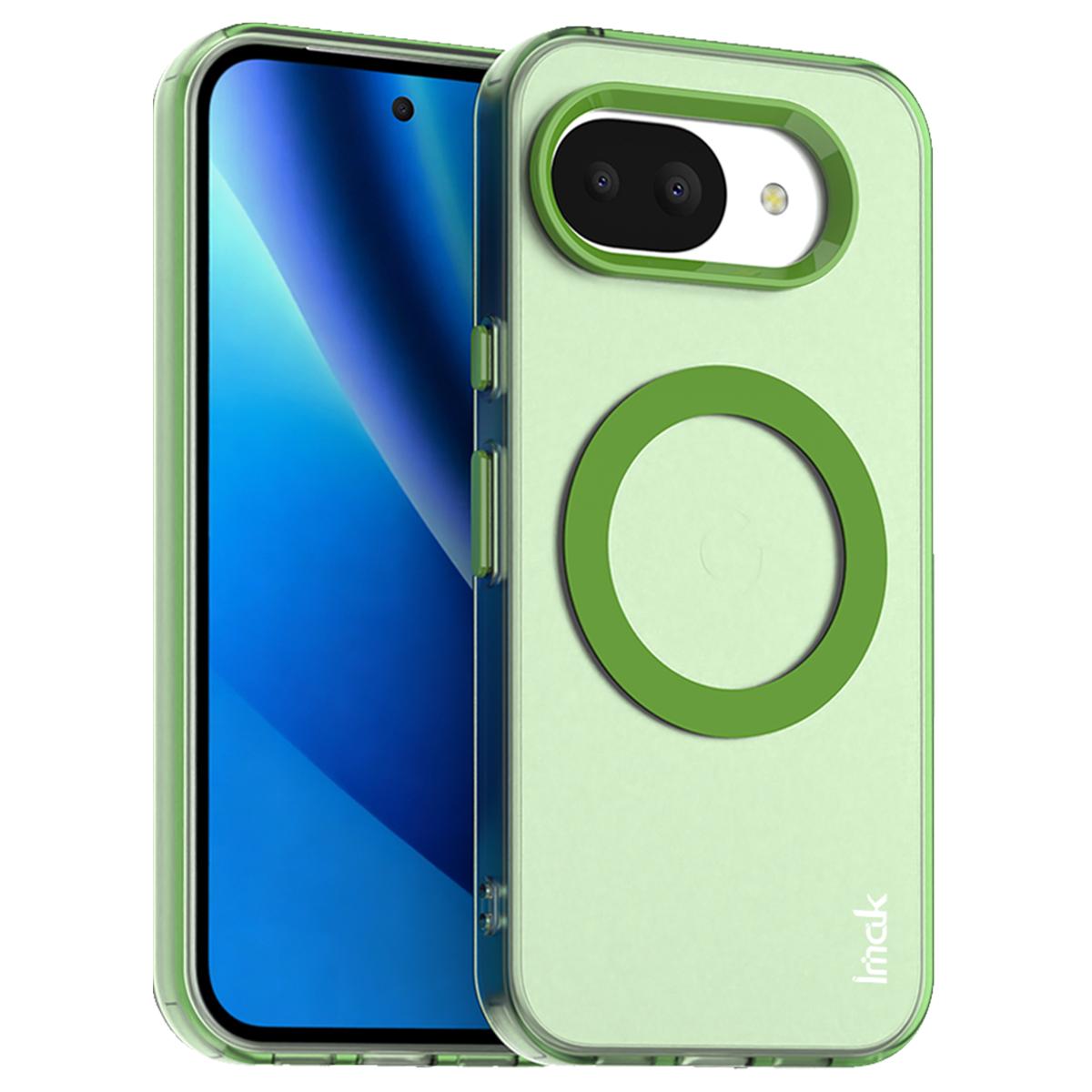 For Google Pixel 10a imak Candy Series Magnetic Shockproof Phone Case - Green - EDA009874401C