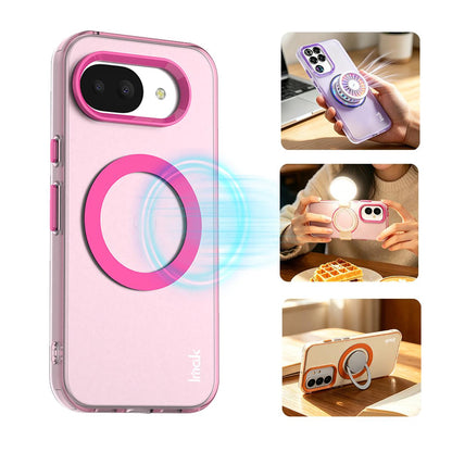 For Google Pixel 10a imak Candy Series Magnetic Shockproof Phone Case - Pink - EDA009874401E