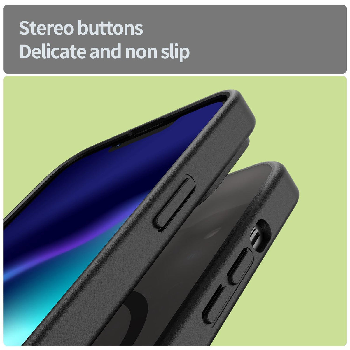 For iPhone 13 Pro Fanying Series Precision Camera Hole PC Hybrid TPU Translucent Frosted Magnetic Phone Case - Translucent Black - EDA009893310A