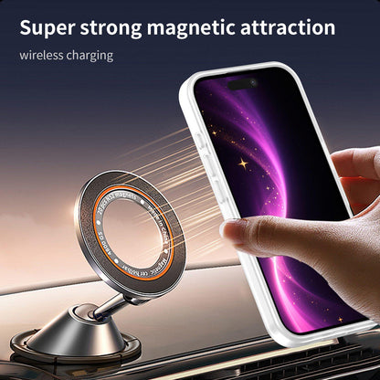 For iPhone 16 Fanying Series Precision Camera Hole PC Hybrid TPU Translucent Frosted Magnetic Phone Case - Matte White - EDA009893312J