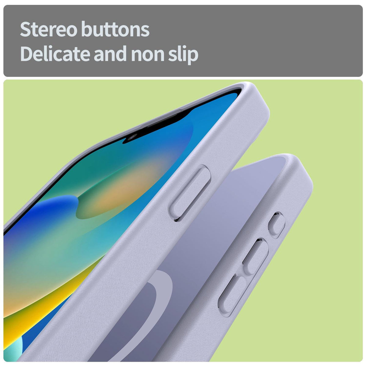 For iPhone 16e / 17e Fanying Series Precision Camera Hole PC Hybrid TPU Translucent Frosted Magnetic Phone Case - Lavender - EDA009893316H