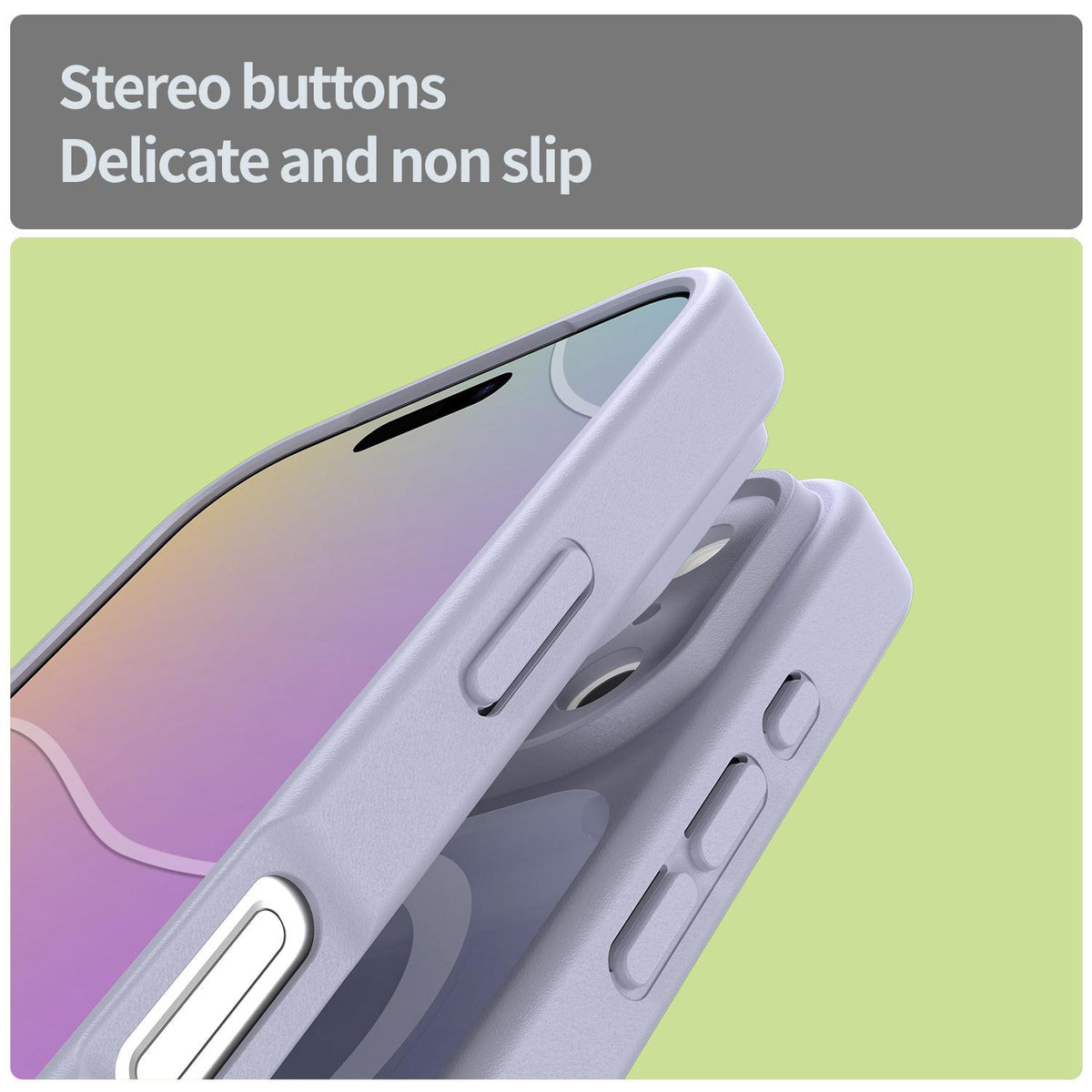 For iPhone 17 Pro Fanying Series Precision Camera Hole PC Hybrid TPU Translucent Frosted Magnetic Phone Case - Lavender - EDA009893319H