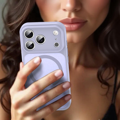 For iPhone 17 Pro Fanying Series Precision Camera Hole PC Hybrid TPU Translucent Frosted Magnetic Phone Case - Lavender - EDA009893319H