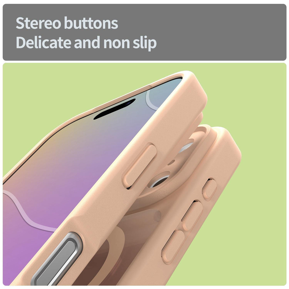 For iPhone 17 Pro Fanying Series Precision Camera Hole PC Hybrid TPU Translucent Frosted Magnetic Phone Case - Rouge Powder - EDA009893319I