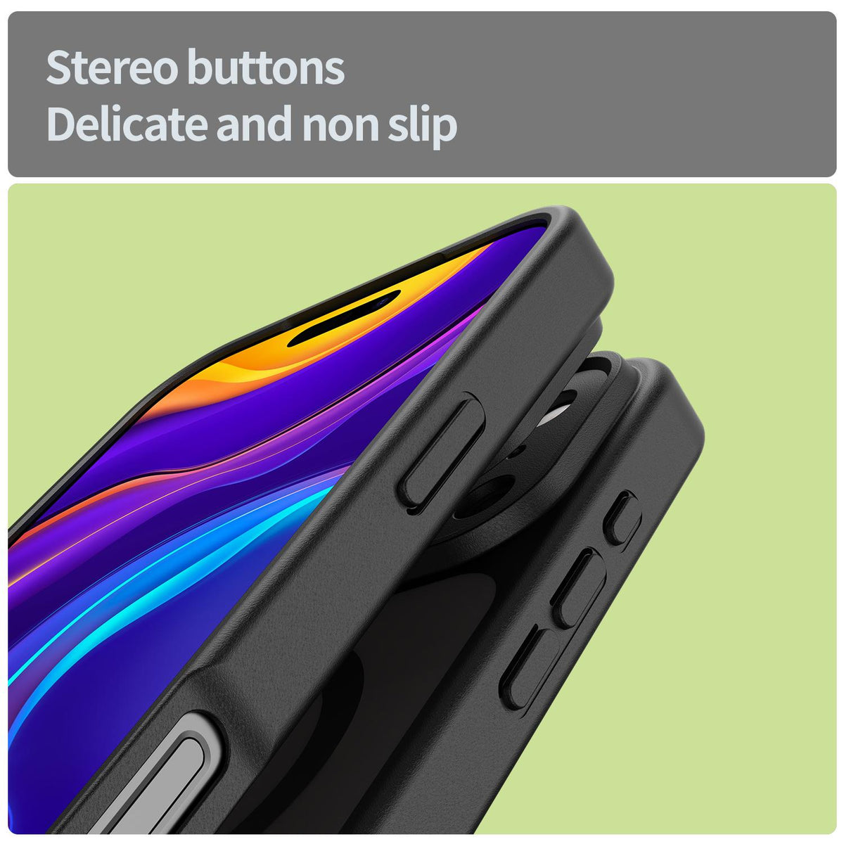 For iPhone 18 Pro Max Fanying Series Precision Camera Hole PC Hybrid TPU Translucent Frosted Magnetic Phone Case - Translucent Black - EDA009893321A