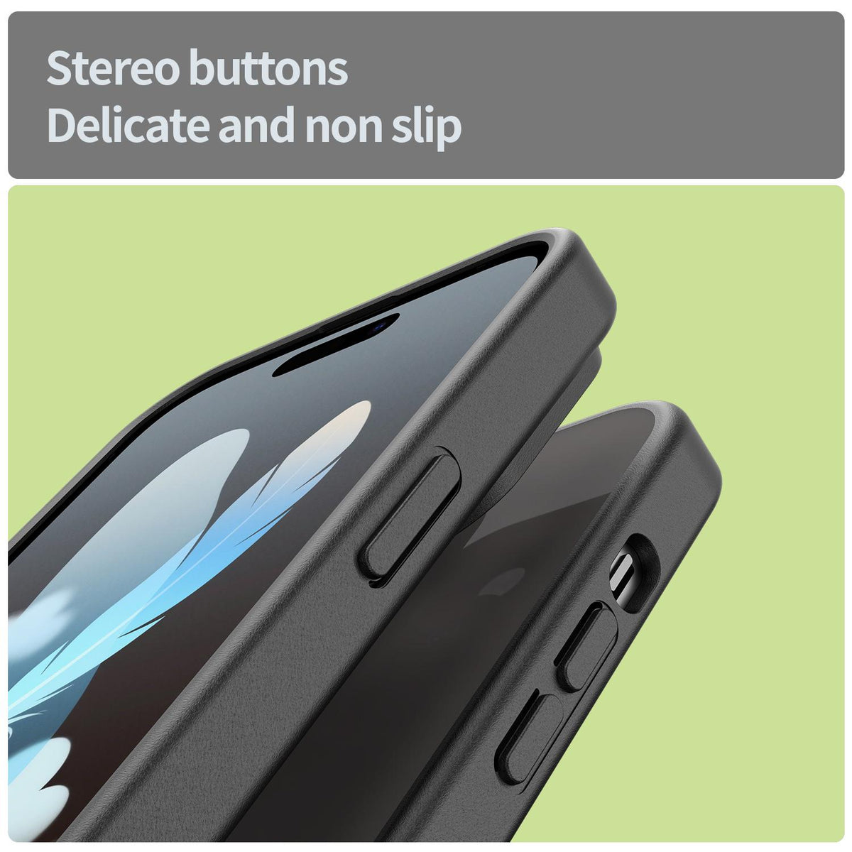 For iPhone 14 Pro Fanying Series Precision Camera Hole PC Hybrid TPU Translucent Frosted Phone Case - Translucent Black - EDA009893401A