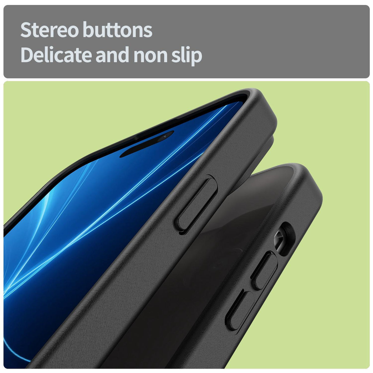 For iPhone 15 Plus Fanying Series Precision Camera Hole PC Hybrid TPU Translucent Frosted Phone Case - Translucent Black - EDA009893406A