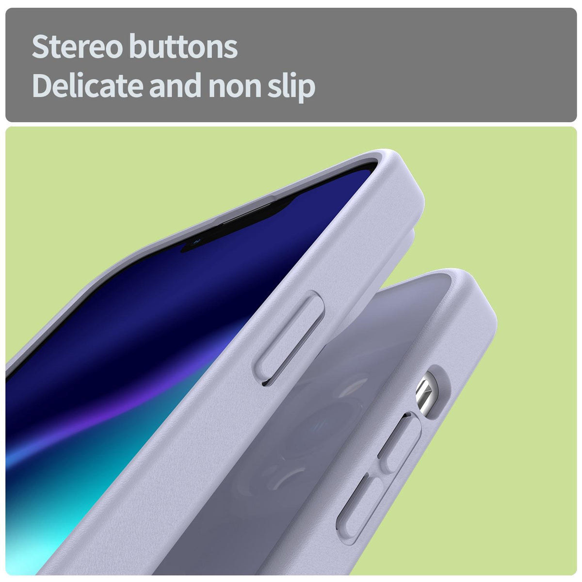 For iPhone 13 Pro Fanying Series Precision Camera Hole PC Hybrid TPU Translucent Frosted Phone Case - Lavender - EDA009893410H