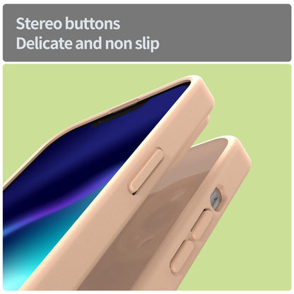For iPhone 13 Pro Fanying Series Precision Camera Hole PC Hybrid TPU Translucent Frosted Phone Case - Rouge Powder - EDA009893410I