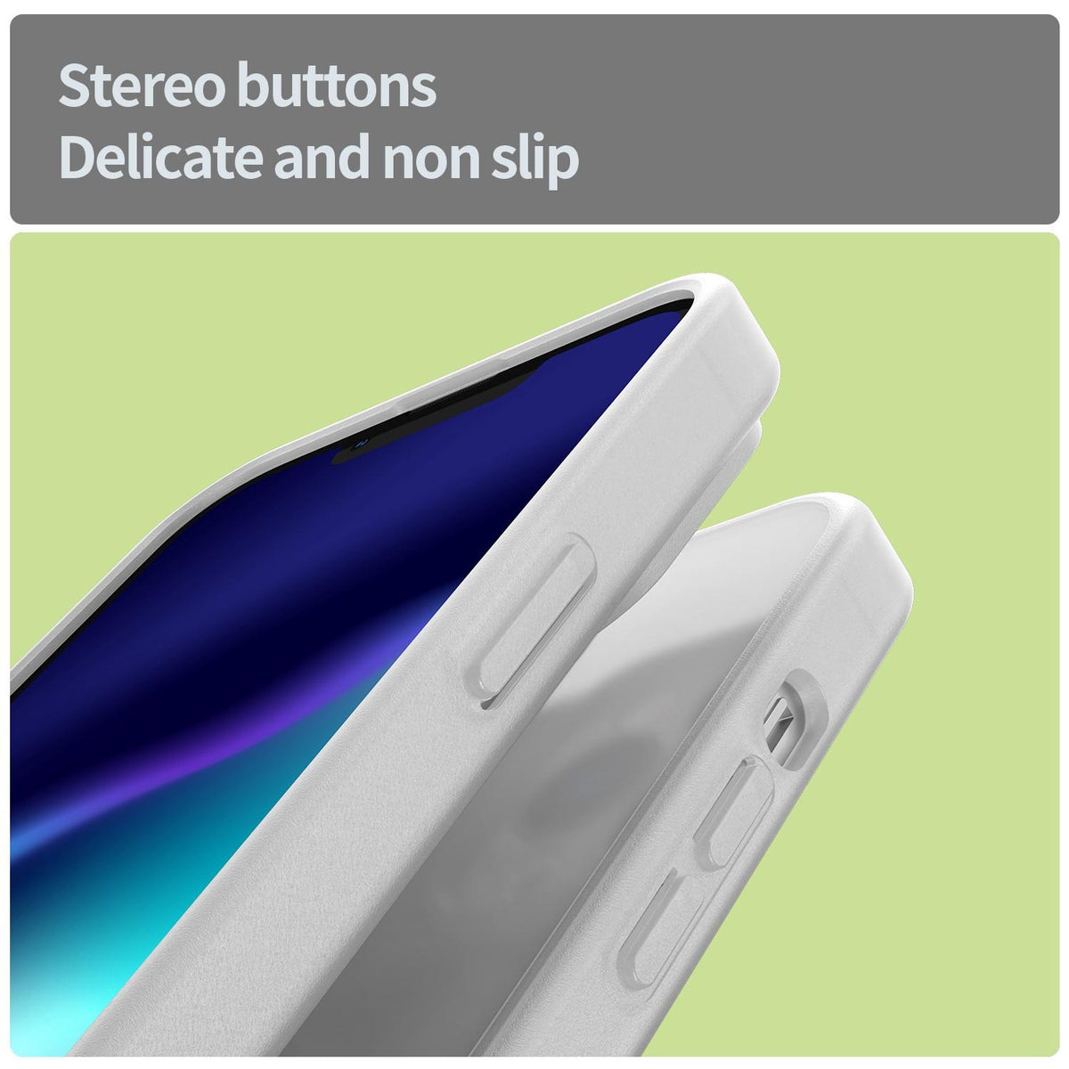 For iPhone 13 Pro Fanying Series Precision Camera Hole PC Hybrid TPU Translucent Frosted Phone Case - Matte White - EDA009893410J
