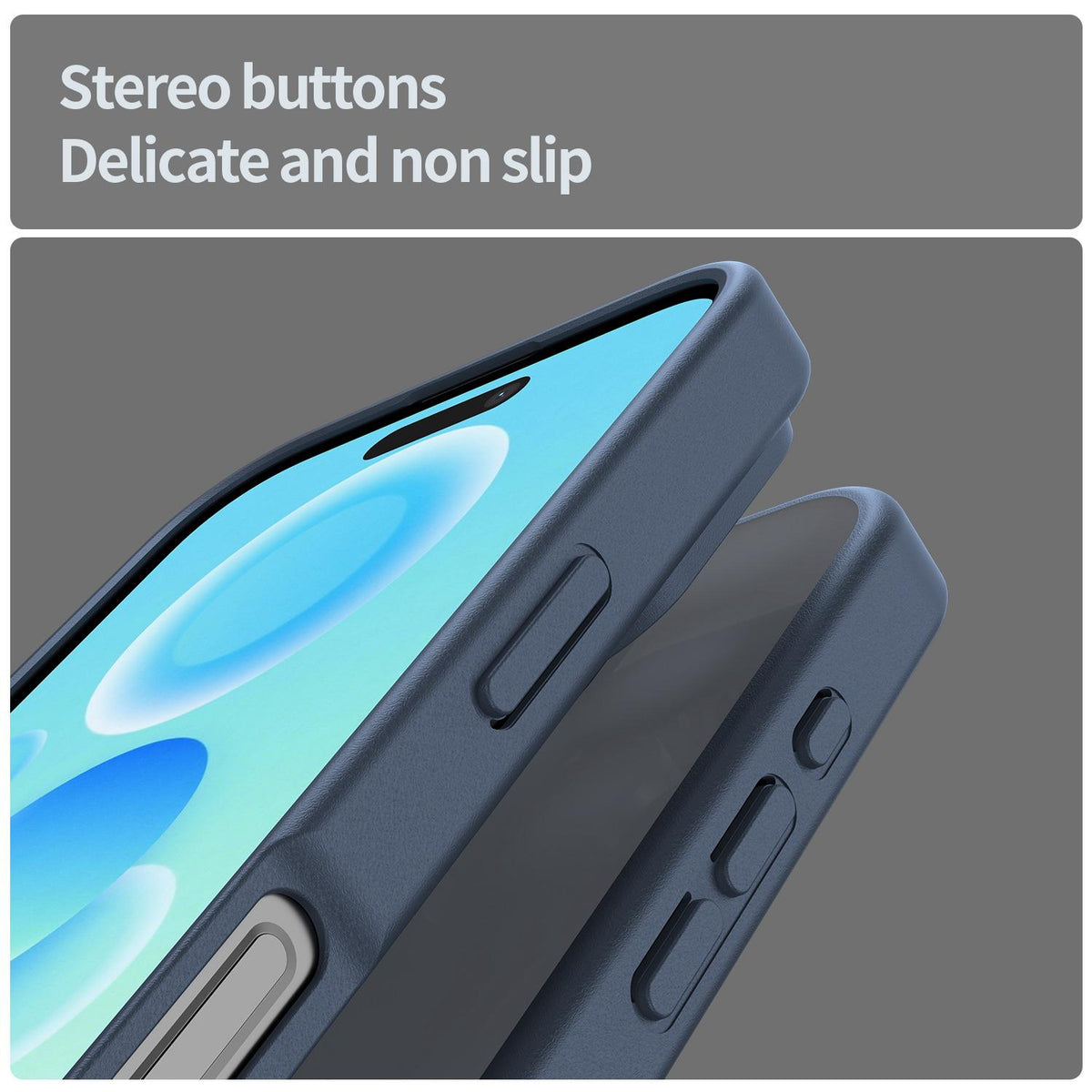 For iPhone 16 Pro Fanying Series Precision Camera Hole PC Hybrid TPU Translucent Frosted Phone Case - Cyan Blue - EDA009893414C