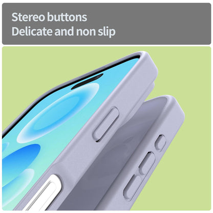 For iPhone 16 Pro Fanying Series Precision Camera Hole PC Hybrid TPU Translucent Frosted Phone Case - Lavender - EDA009893414H