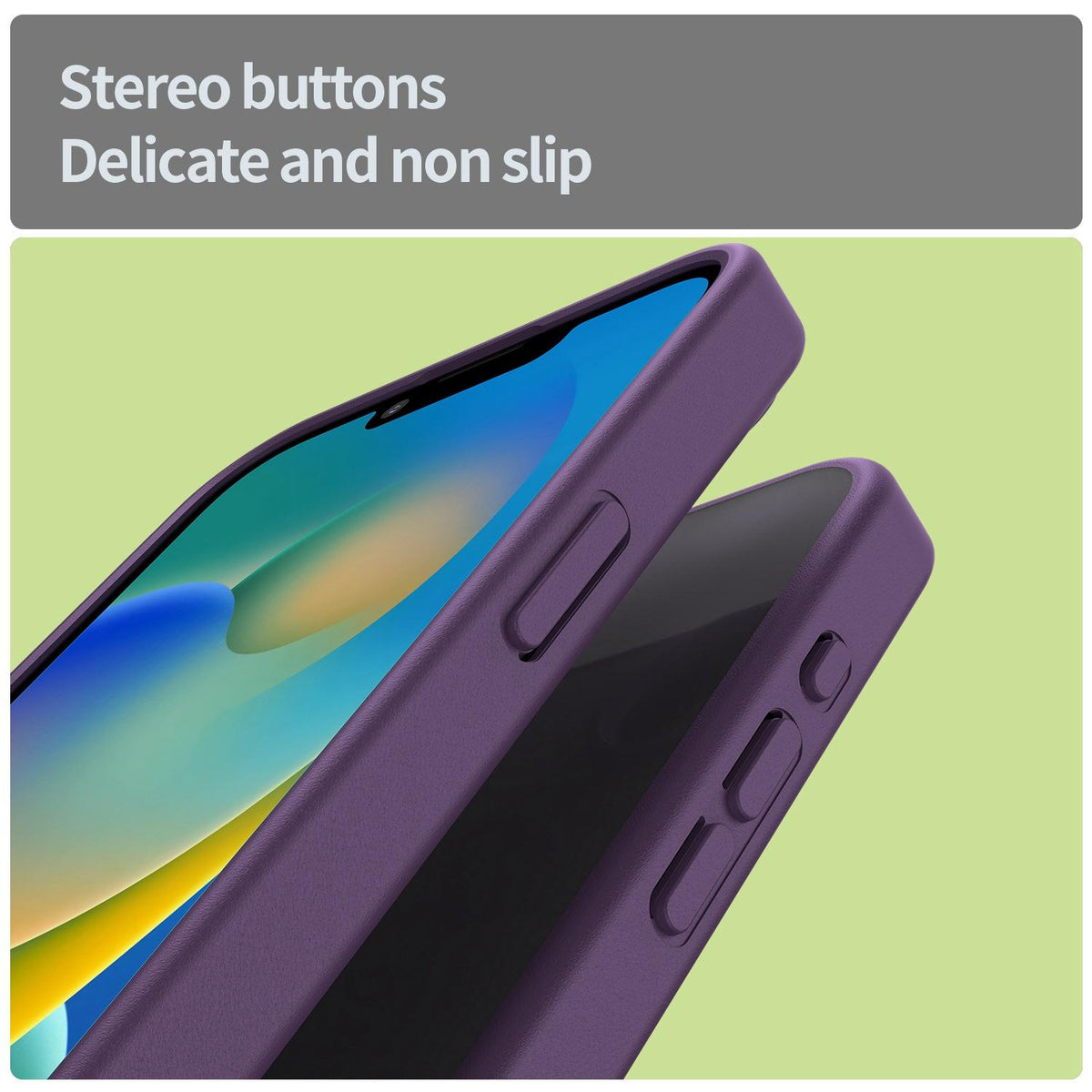 For iPhone 16e / 17e Fanying Series Precision Camera Hole PC Hybrid TPU Translucent Frosted Phone Case - Crystal Purple - EDA009893416B