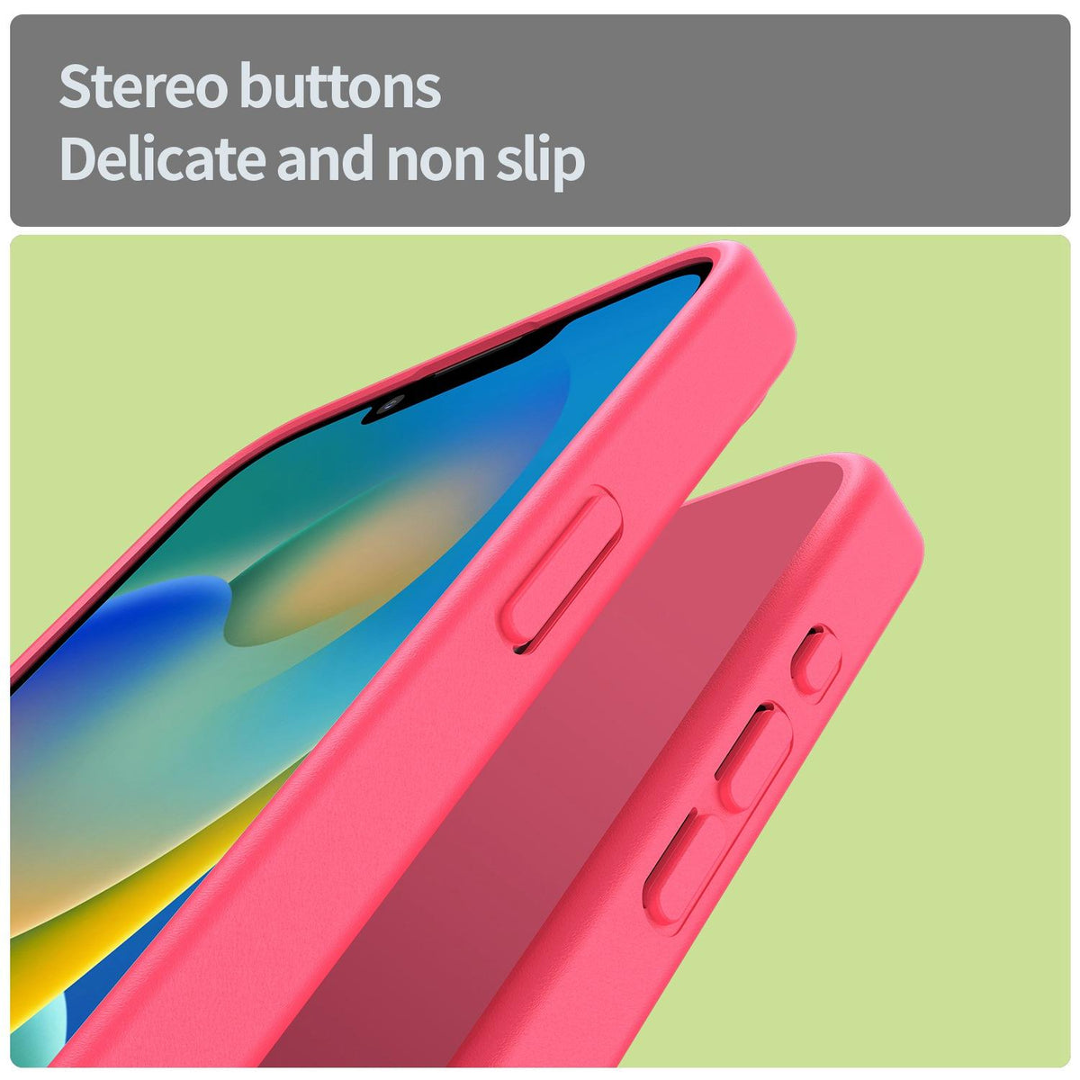 For iPhone 16e / 17e Fanying Series Precision Camera Hole PC Hybrid TPU Translucent Frosted Phone Case - Rose Red - EDA009893416E