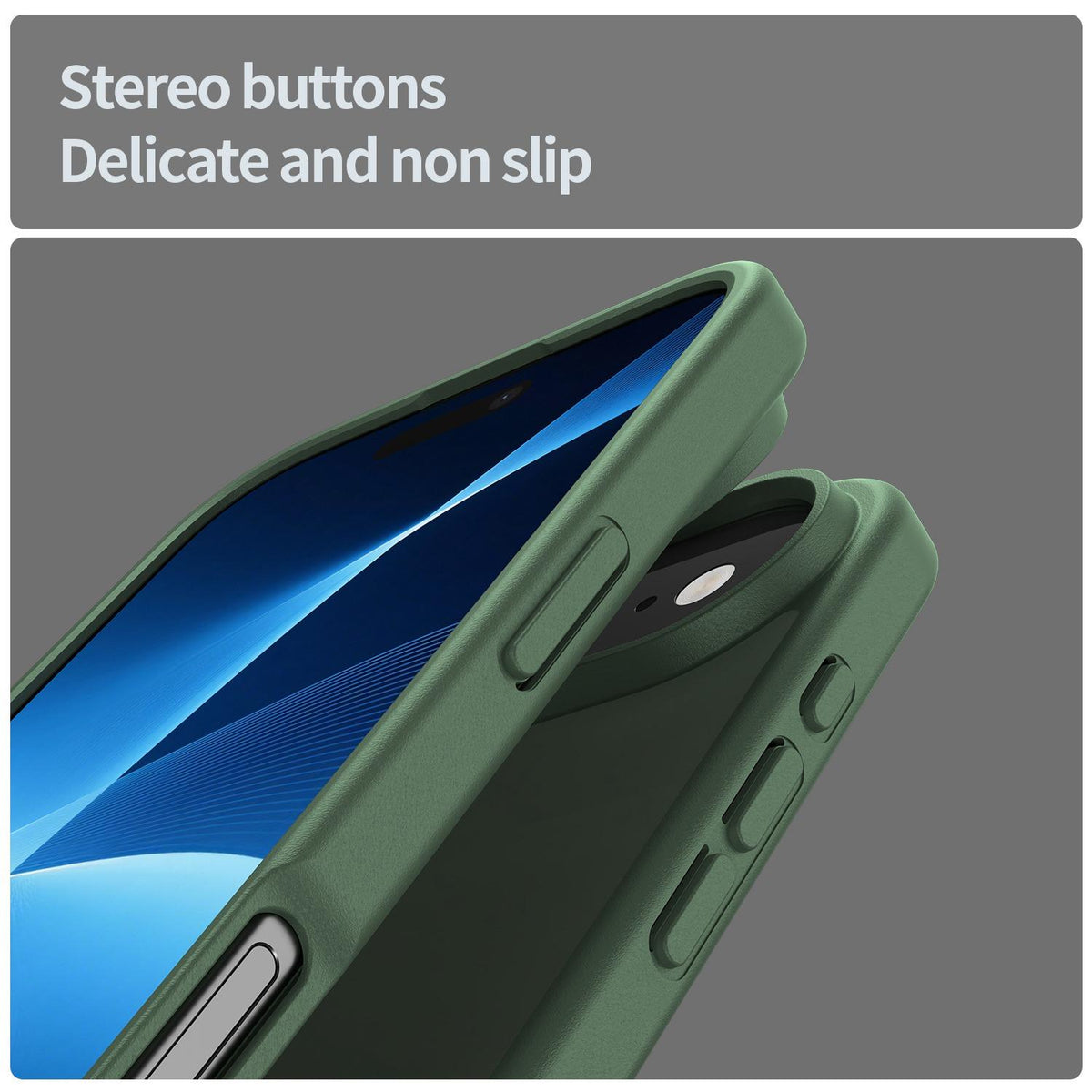 For iPhone Air Fanying Series Precision Camera Hole PC Hybrid TPU Translucent Frosted Phone Case - Olive Green - EDA009893418D