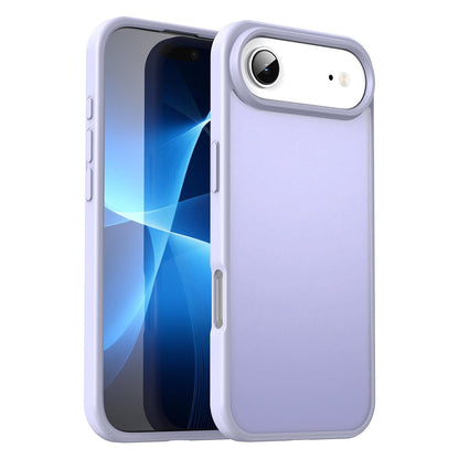 For iPhone Air Fanying Series Precision Camera Hole PC Hybrid TPU Translucent Frosted Phone Case - Lavender - EDA009893418H