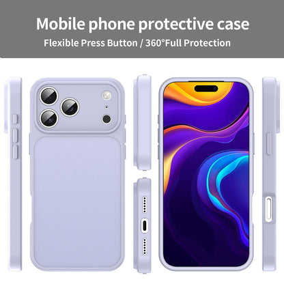 For iPhone 18 Pro Fanying Series Precision Camera Hole PC Hybrid TPU Translucent Frosted Phone Case - Lavender - EDA009893422H