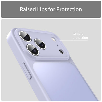 For iPhone 18 Pro Fanying Series Precision Camera Hole PC Hybrid TPU Translucent Frosted Phone Case - Lavender - EDA009893422H