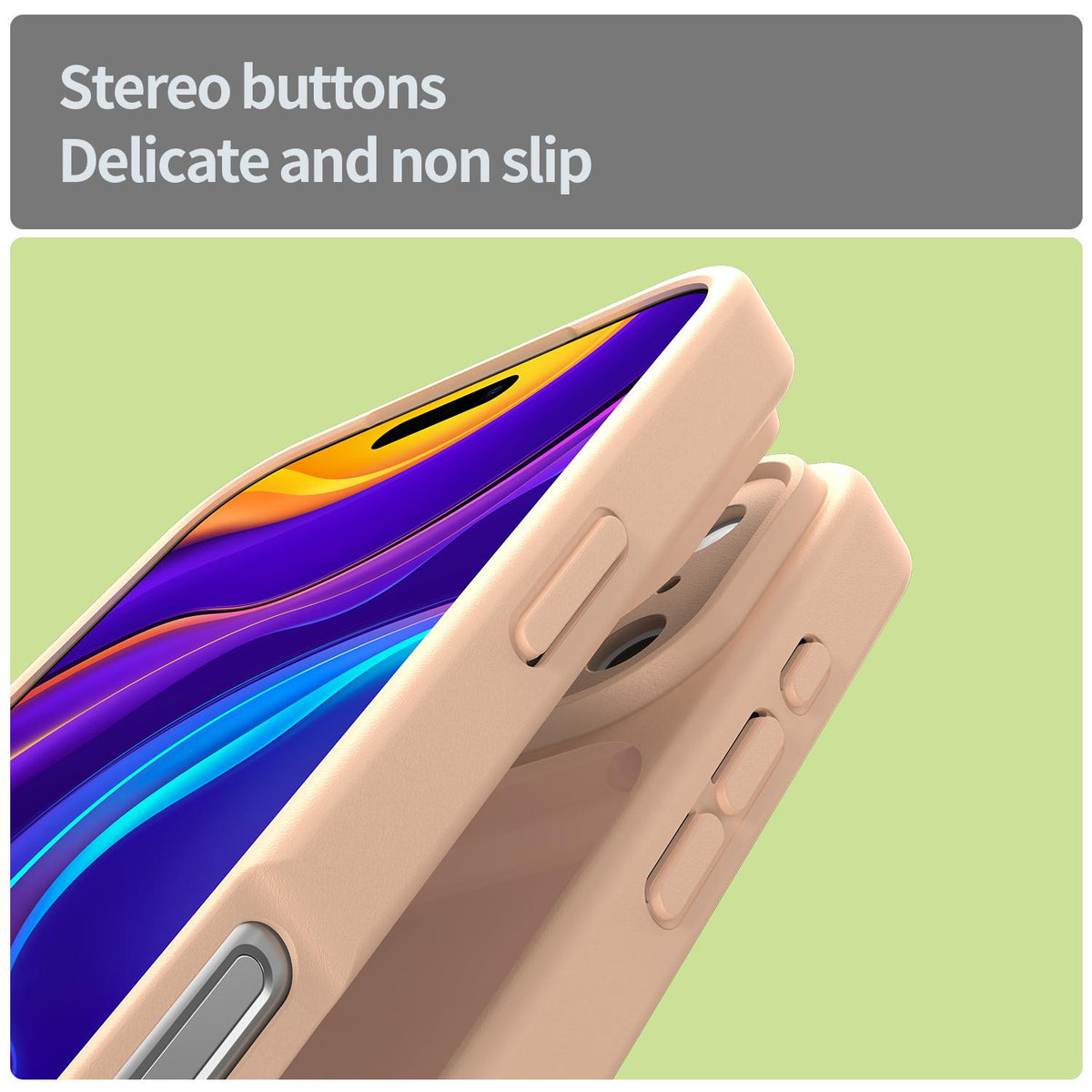 For iPhone 18 Pro Fanying Series Precision Camera Hole PC Hybrid TPU Translucent Frosted Phone Case - Rouge Powder - EDA009893422I
