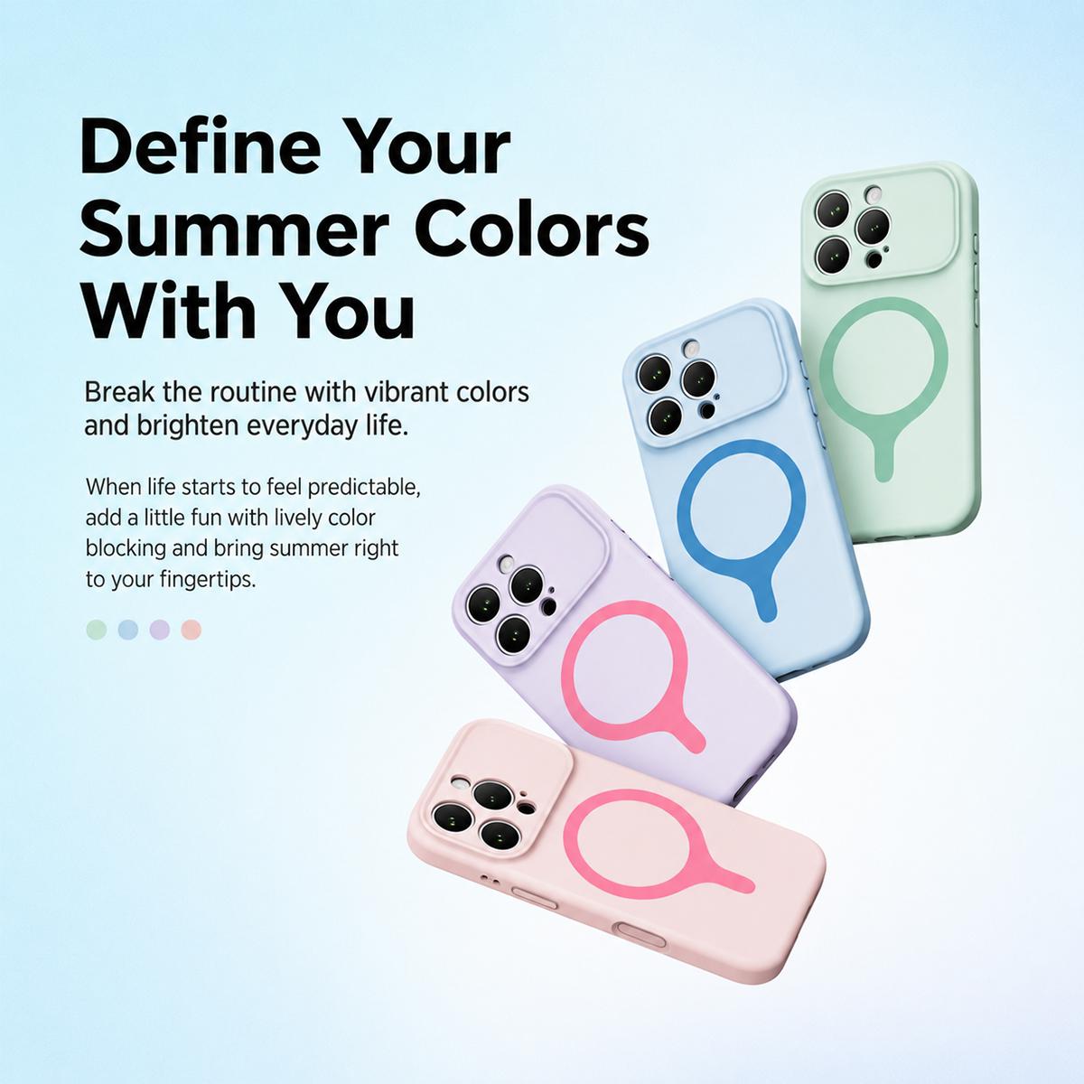 For iPhone 16 Pro Max Transforms Into 17 Series Liquid Silicone Magnetic Phone Case - Grey - EDA009893605G