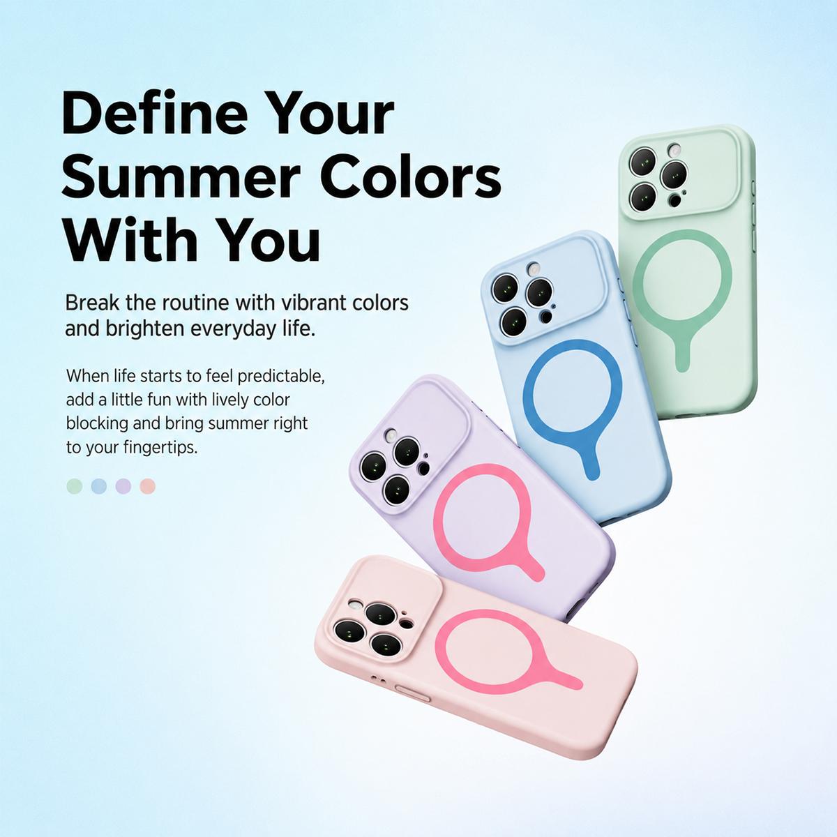 For iPhone 14 Pro Max Transforms Into 17 Series Liquid Silicone Magnetic Phone Case - Yellow - EDA009893611F