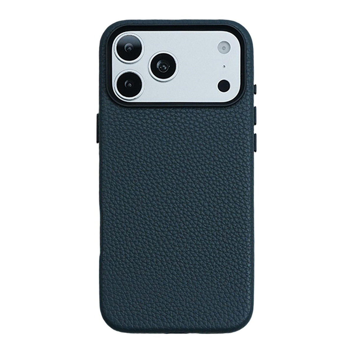 For iPhone 18 Pro / 17 Pro Skin Feel PU Vegan Leather Magnetic Phone Case - Blue-Green - EDA009902105G