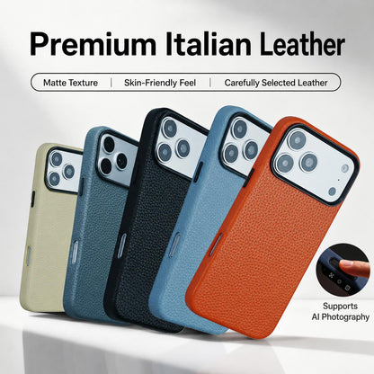 For iPhone 18 Pro / 17 Pro Skin Feel PU Vegan Leather Magnetic Phone Case - Black - EDA009902105K