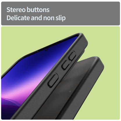 For Galaxy S26 FE 5G Fanying Series PC Hybrid TPU Translucent Frosted Phone Case - Translucent Black - EDA009917902A