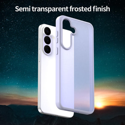 For Galaxy S26 FE 5G Fanying Series PC Hybrid TPU Translucent Frosted Phone Case - Lavender - EDA009917902H
