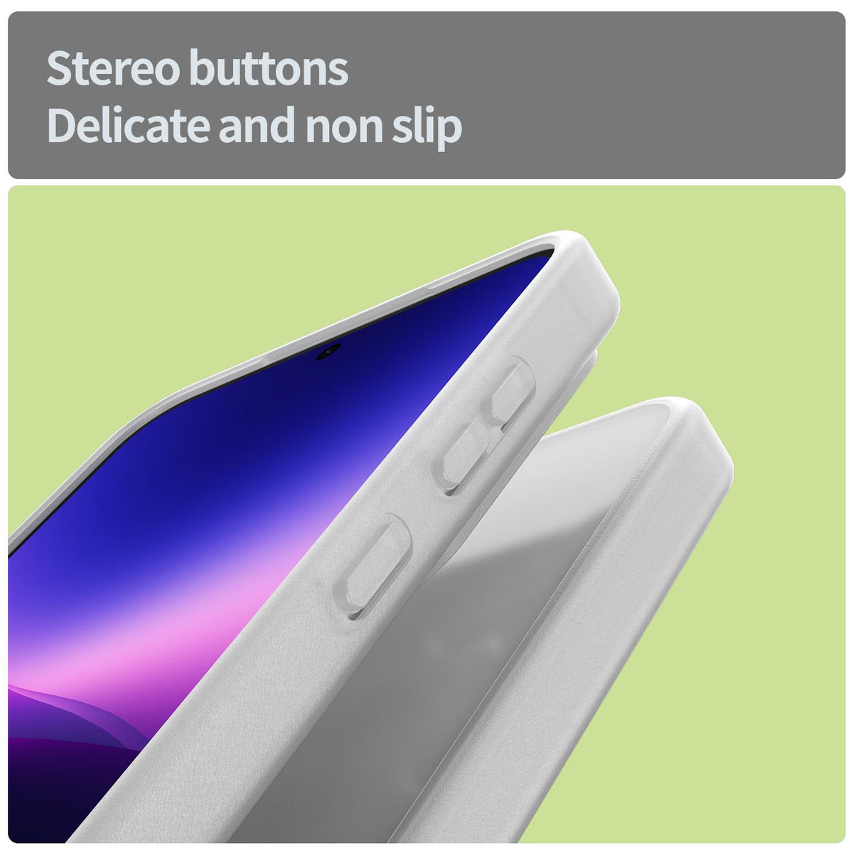 For Galaxy S26 FE 5G Fanying Series PC Hybrid TPU Translucent Frosted Phone Case - Matte White - EDA009917902J