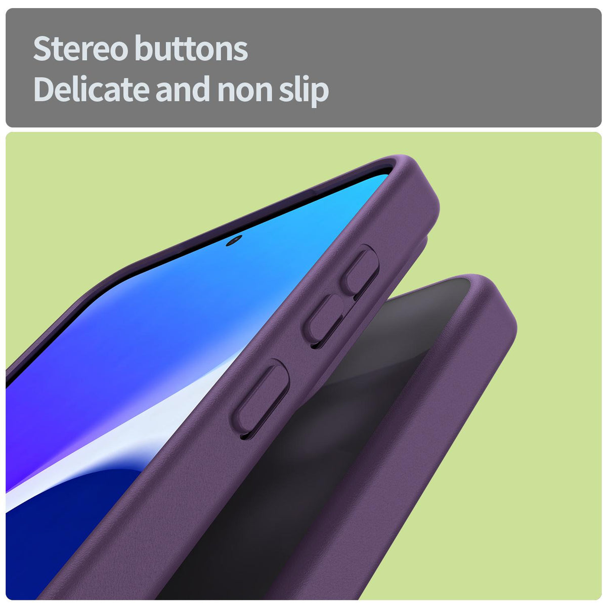 For Galaxy S24+ 5G Fanying Series PC Hybrid TPU Translucent Frosted Phone Case - Crystal Purple - EDA009917903B