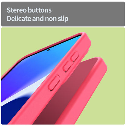 For Galaxy S24+ 5G Fanying Series PC Hybrid TPU Translucent Frosted Phone Case - Rose Red - EDA009917903E