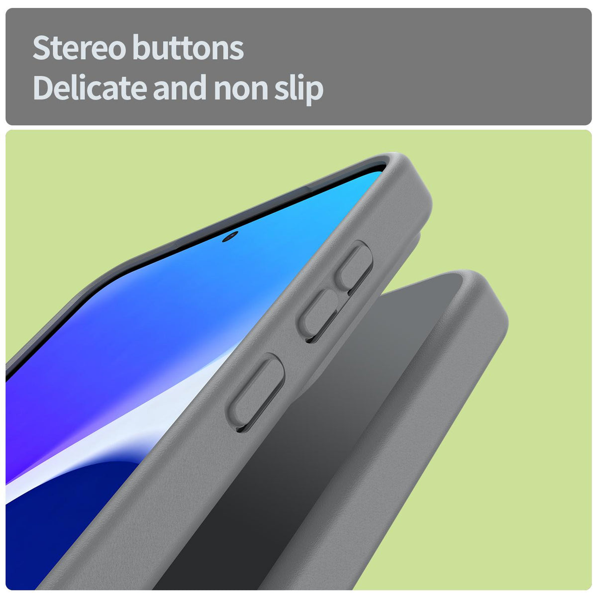 For Galaxy S24+ 5G Fanying Series PC Hybrid TPU Translucent Frosted Phone Case - Silver Grey - EDA009917903F