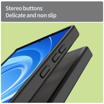 For Galaxy S24 Ultra 5G Fanying Series PC Hybrid TPU Translucent Frosted Phone Case - Translucent Black - EDA009917905A