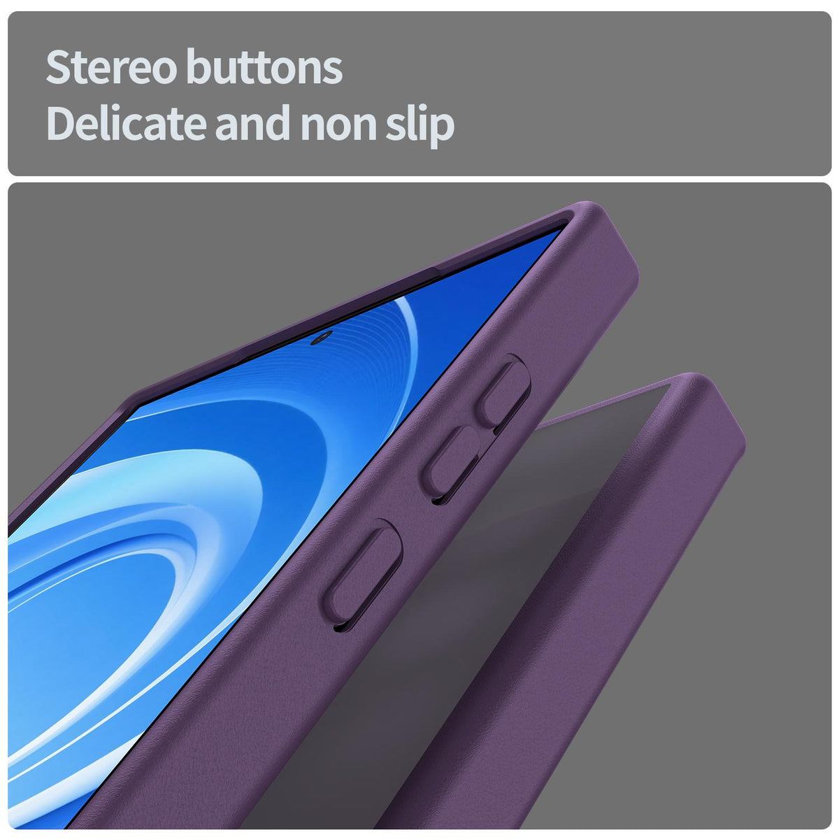For Galaxy S24 Ultra 5G Fanying Series PC Hybrid TPU Translucent Frosted Phone Case - Crystal Purple - EDA009917905B
