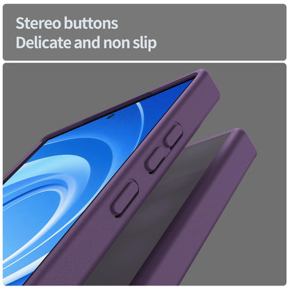 For Galaxy S24 Ultra 5G Fanying Series PC Hybrid TPU Translucent Frosted Phone Case - Crystal Purple - EDA009917905B