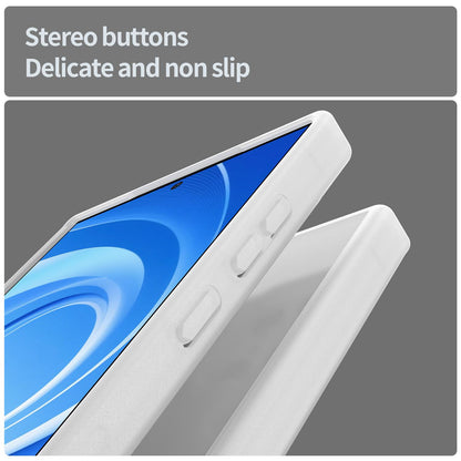 For Galaxy S24 Ultra 5G Fanying Series PC Hybrid TPU Translucent Frosted Phone Case - Matte White - EDA009917905J